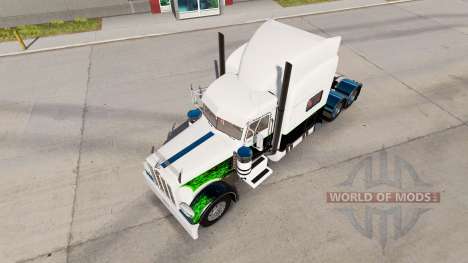 Duende verde de la piel para el camión Peterbilt para American Truck Simulator