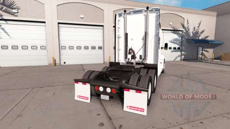 La piel en empresas Polar camión Kenworth para American Truck Simulator