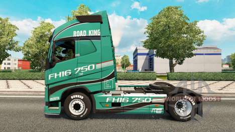 Road King de la piel para camiones Volvo para Euro Truck Simulator 2