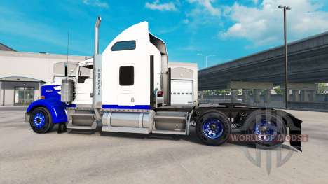 La piel de Pico Azul en el camión Kenworth W900 para American Truck Simulator