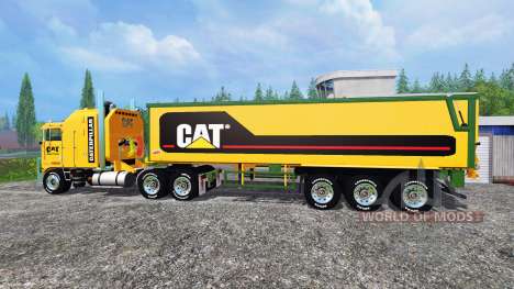 Kenworth K100 CAT para Farming Simulator 2015