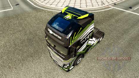 La piel Concepto de Imagen para camiones Volvo para Euro Truck Simulator 2