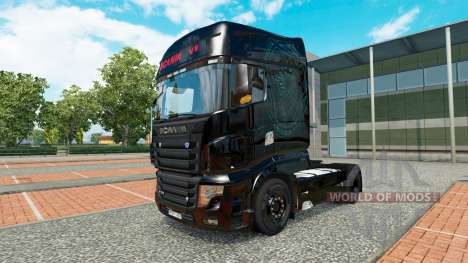 Una colección de skins para Scania camión R700 para Euro Truck Simulator 2