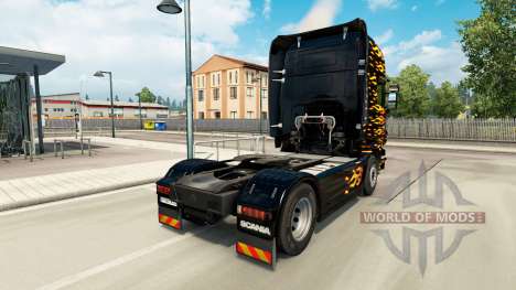 La llama de la piel para Scania camión para Euro Truck Simulator 2