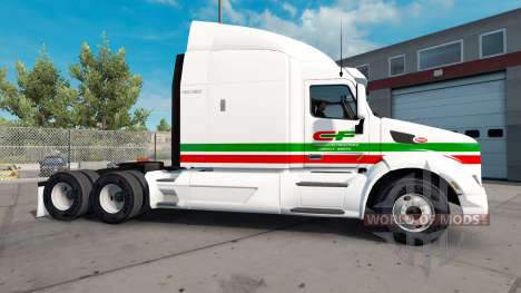 La piel Consildated Freightways para camión Pete para American Truck Simulator