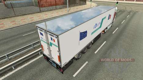 Collin IronMan de la piel para DAF camión para Euro Truck Simulator 2