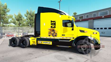 La oruga de la piel para el camión Peterbilt para American Truck Simulator