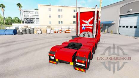 A. Krabbendam de la piel para camión Scania T para American Truck Simulator