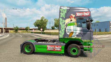 Asterix piel para Scania camión para Euro Truck Simulator 2