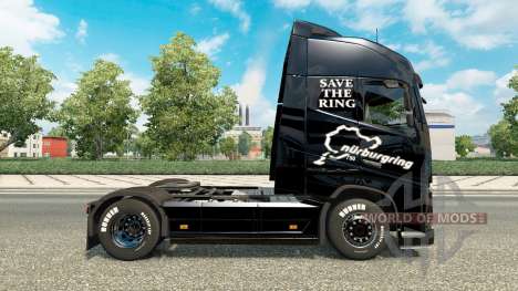 El Guardar el Anillo de la piel para camiones Vo para Euro Truck Simulator 2