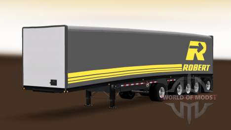 Remolque Mac Cortina Multiaxles para American Truck Simulator