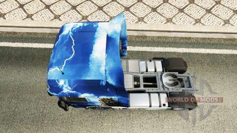 El Azul del Mar de Piratas de la piel para DAF c para Euro Truck Simulator 2