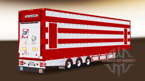 Semi-remolque del camión de animales para Euro Truck Simulator 2