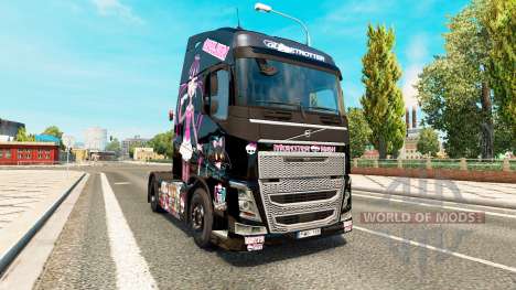 Monster High de la piel para camiones Volvo para Euro Truck Simulator 2