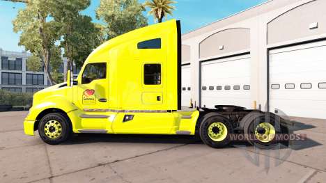 La piel Ama a Peterbilt y Kenworth tractores para American Truck Simulator