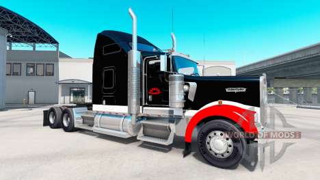 La piel Netstoc Logistica en el camión Kenworth  para American Truck Simulator
