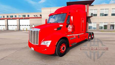 La piel Transco Líneas de camiones y Peterbilt K para American Truck Simulator