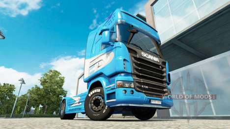 Aerolíneas Argentinas piel para Scania camión para Euro Truck Simulator 2