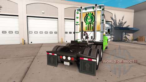 Piel de Oro de la Edición tractor Kenworth para American Truck Simulator