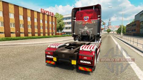 La piel del Rey de la Carretera en el tractor Sc para Euro Truck Simulator 2