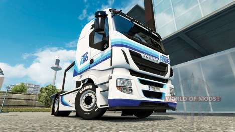 Ital trans de la piel para Iveco tractora para Euro Truck Simulator 2