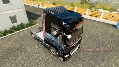 La piel De need for Speed Carbono para tractor H para Euro Truck Simulator 2
