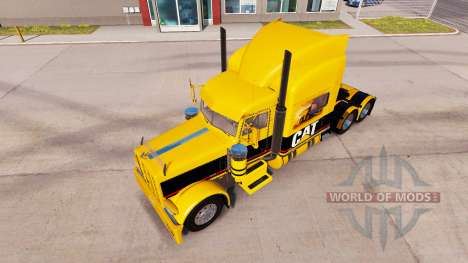 GATO de la piel para el camión Peterbilt 389 para American Truck Simulator