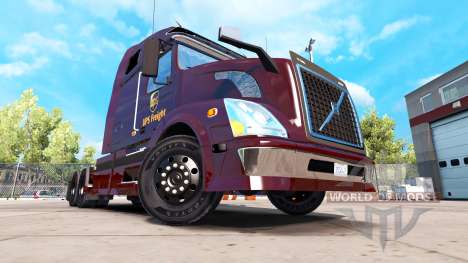 UPS piel para Volvo VNL 670 camión para American Truck Simulator