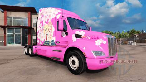 Sakura piel para el camión Peterbilt para American Truck Simulator