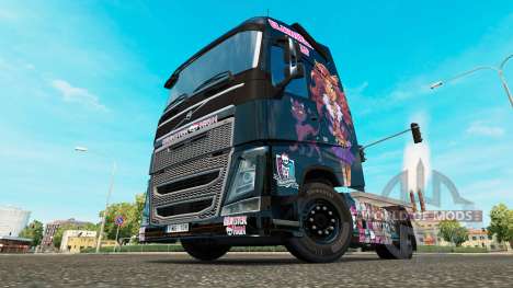 Monster High de la piel para camiones Volvo para Euro Truck Simulator 2