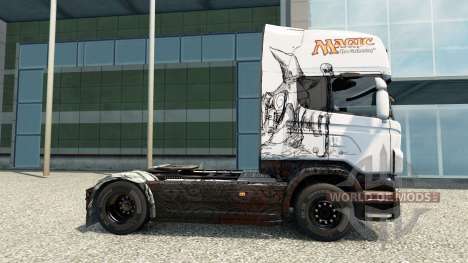 La magia de la piel para Scania camión para Euro Truck Simulator 2