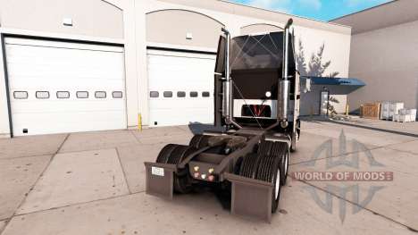 La piel Metálica de color Gris en la unidad trac para American Truck Simulator