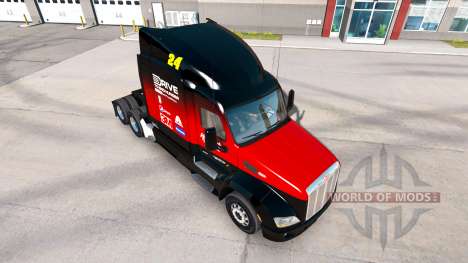 Hendrick de la piel para el camión Peterbilt para American Truck Simulator