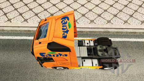 Fanta piel para camiones Volvo para Euro Truck Simulator 2