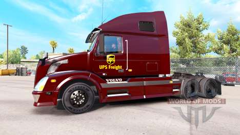 UPS piel para Volvo VNL 670 camión para American Truck Simulator