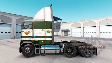 La piel POZZi para camión Freightliner FLB para American Truck Simulator