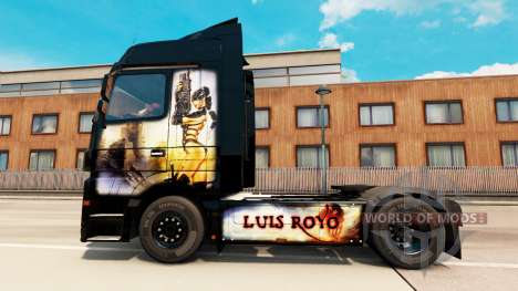 Luis Royo piel para Mercedes Benz camión para Euro Truck Simulator 2