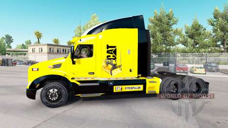 La oruga de la piel para el camión Peterbilt para American Truck Simulator