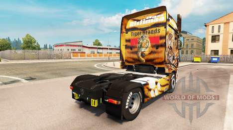 Piel de tigre para el camión Scania R700 para Euro Truck Simulator 2
