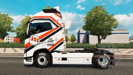 JST Servicios piel para camiones Volvo para Euro Truck Simulator 2