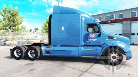 Carlille de la piel para el camión Peterbilt para American Truck Simulator