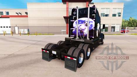 Lobo de la piel para el camión Peterbilt para American Truck Simulator