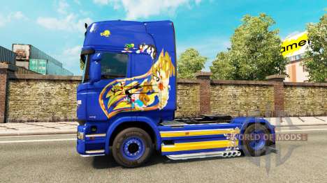 Looney Tunes de la piel para Scania camión para Euro Truck Simulator 2