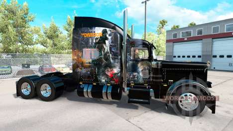 La piel de La División para el camión Peterbilt  para American Truck Simulator