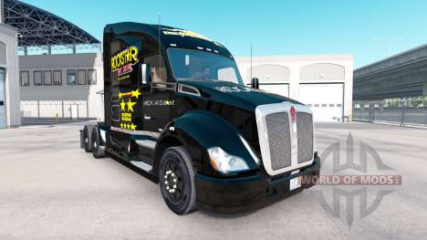 Rockstar Energy piel para el Kenworth tractor para American Truck Simulator