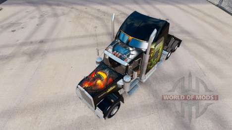 La piel de World of Warcraft en el camión Kenwor para American Truck Simulator