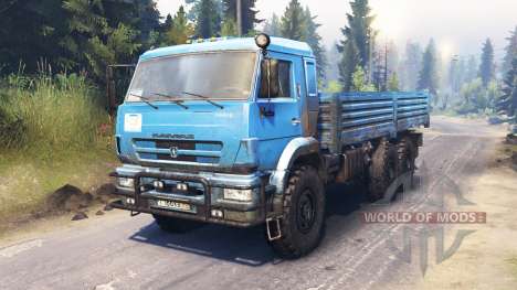 KamAZ-43118 para Spin Tires