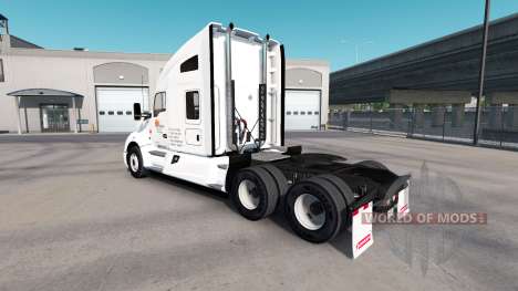 De la piel al Amanecer y camiones Peterbilt Kenw para American Truck Simulator