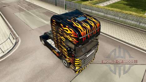 La llama de la piel para Scania camión para Euro Truck Simulator 2