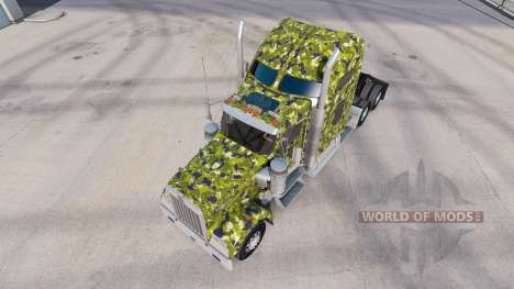La piel del Ejército de Camuflaje en el camión K para American Truck Simulator